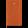 Еженедельник MOLESKINE PRECIOUS & ETHICAL MAMBA Large 130х210мм, обложка экокожа, 144стр. оранжевый DSPRETN812WN3BY25