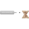 Шильд-символ MOLESKINE PINVIRGOGOLD дева
